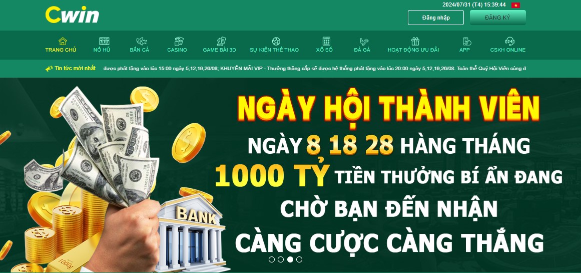 Giới thiệu Cwin - Các đối tác & nhà tài trợ hàng đầu