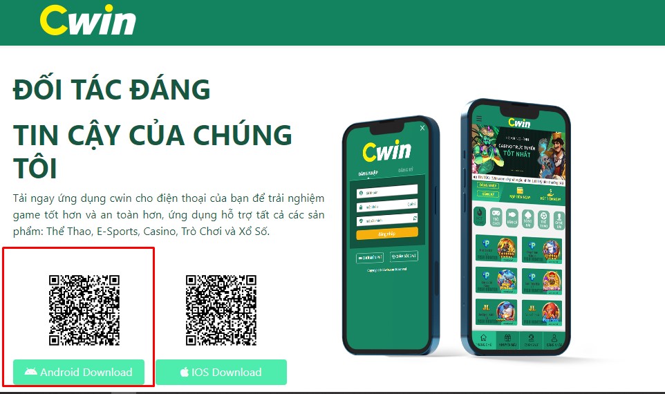 Hướng dẫn tải App cwin – phiên bản đặc biệt 2024