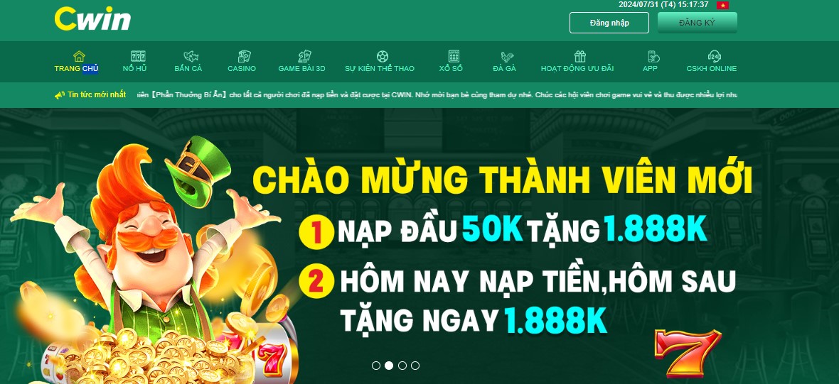 Lịch sử hình thành và phát triển nhà cái cwin tại Việt Nam